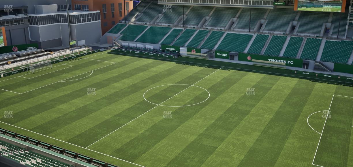 Providence Park - Section East Vista 9 Seat View