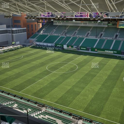 Providence Park - Section East Vista 9 Seat View