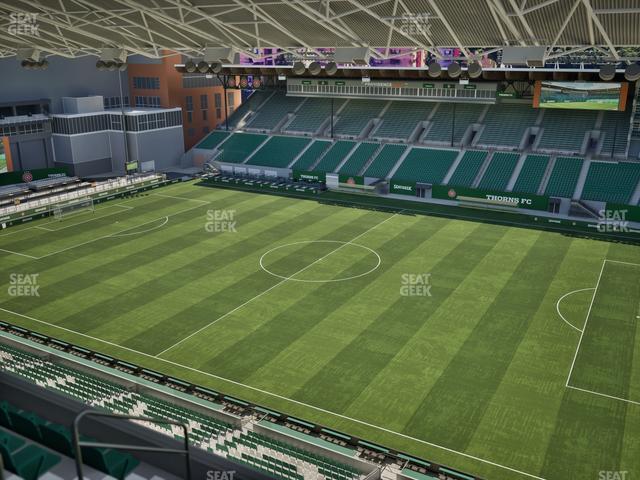 Providence Park - Section East Vista 9 Seat View Providence Park - Section East Vista 9 Seat View