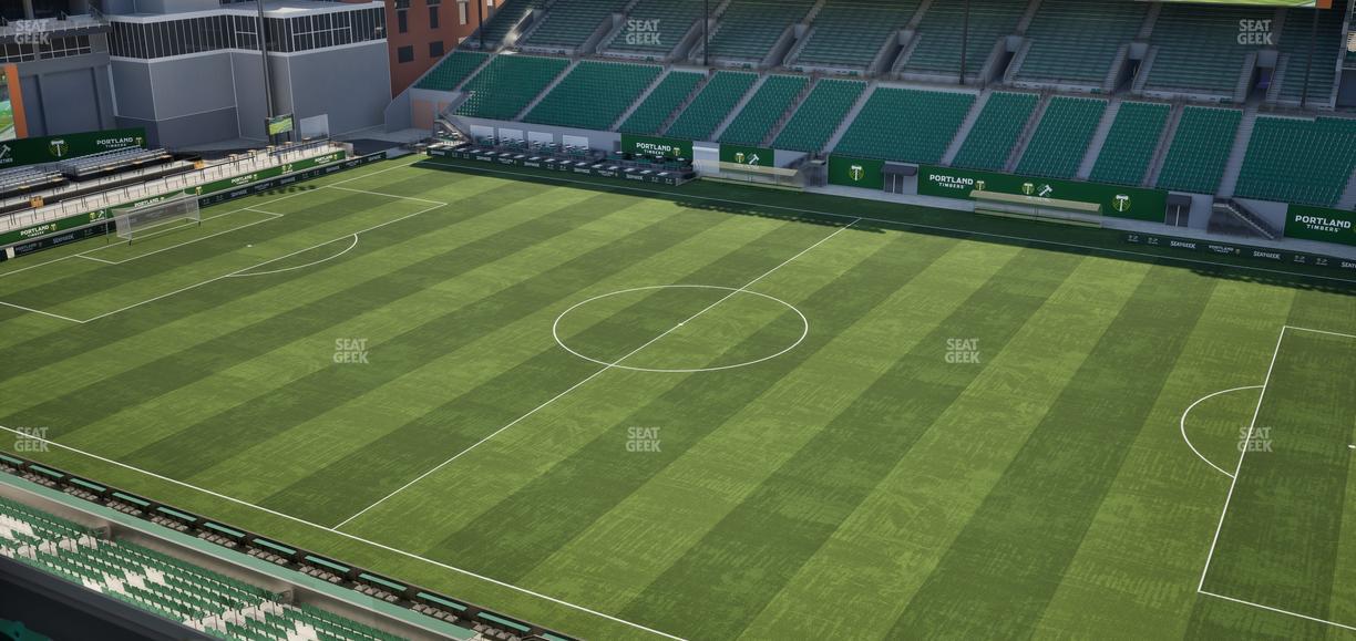 Providence Park - Section East Vista 9 Seat View