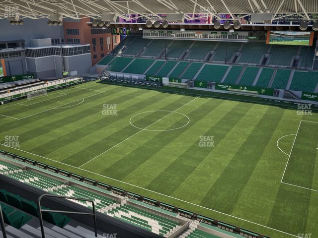 Providence Park - Section East Vista 9 Seat View