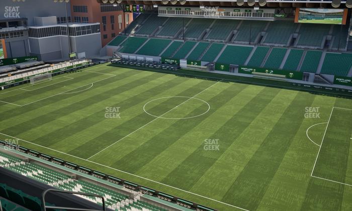 Providence Park - Section East Vista 9 Seat View