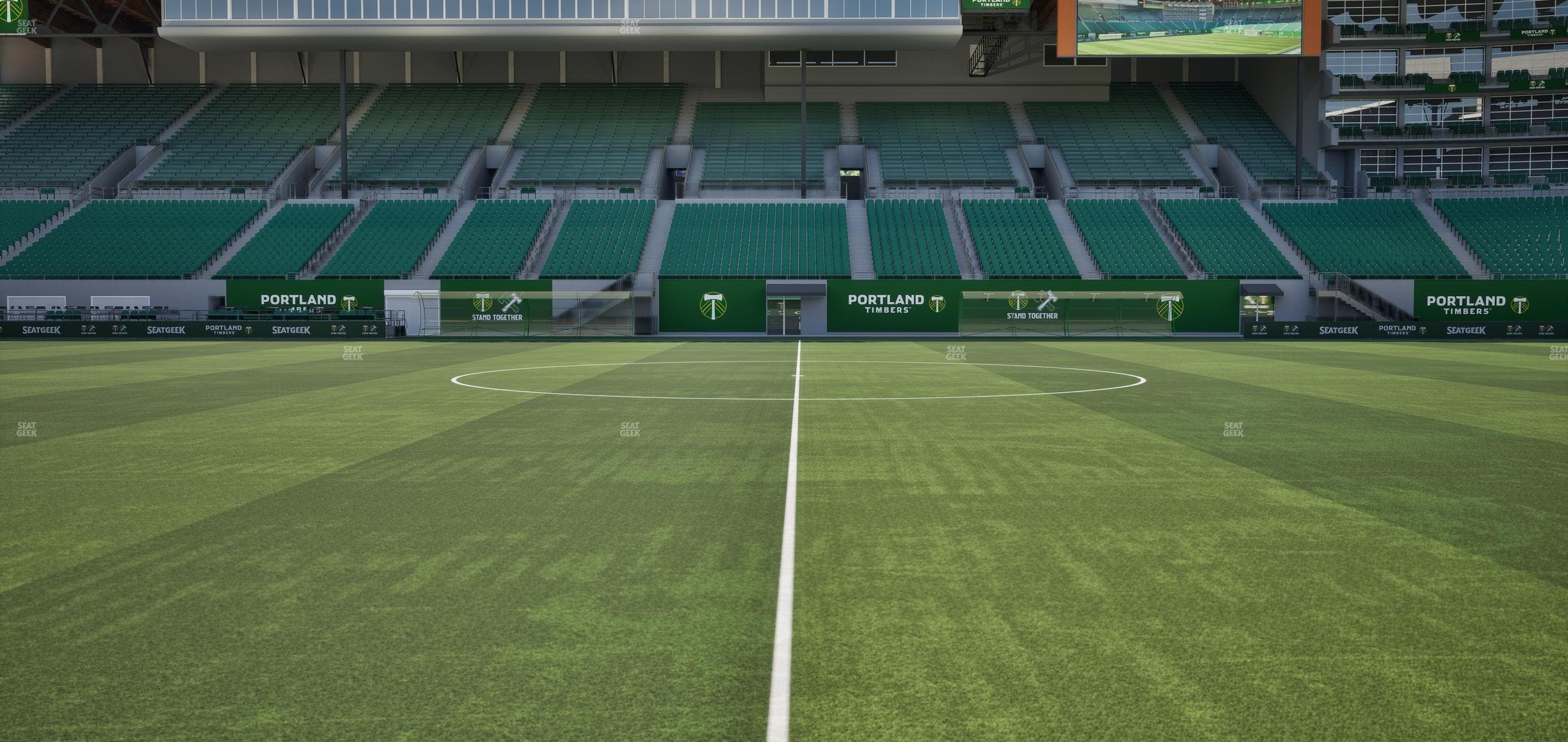 Providence Park - Section Field Seats Seat View