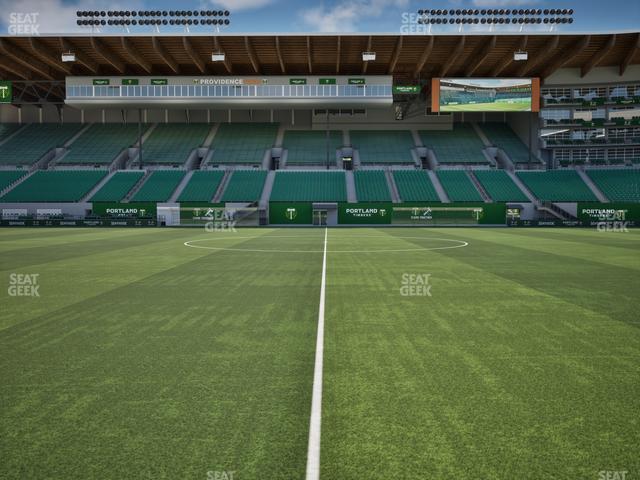 Providence Park - Section Field Seats Seat View