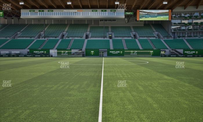 Providence Park - Section Field Seats Seat View