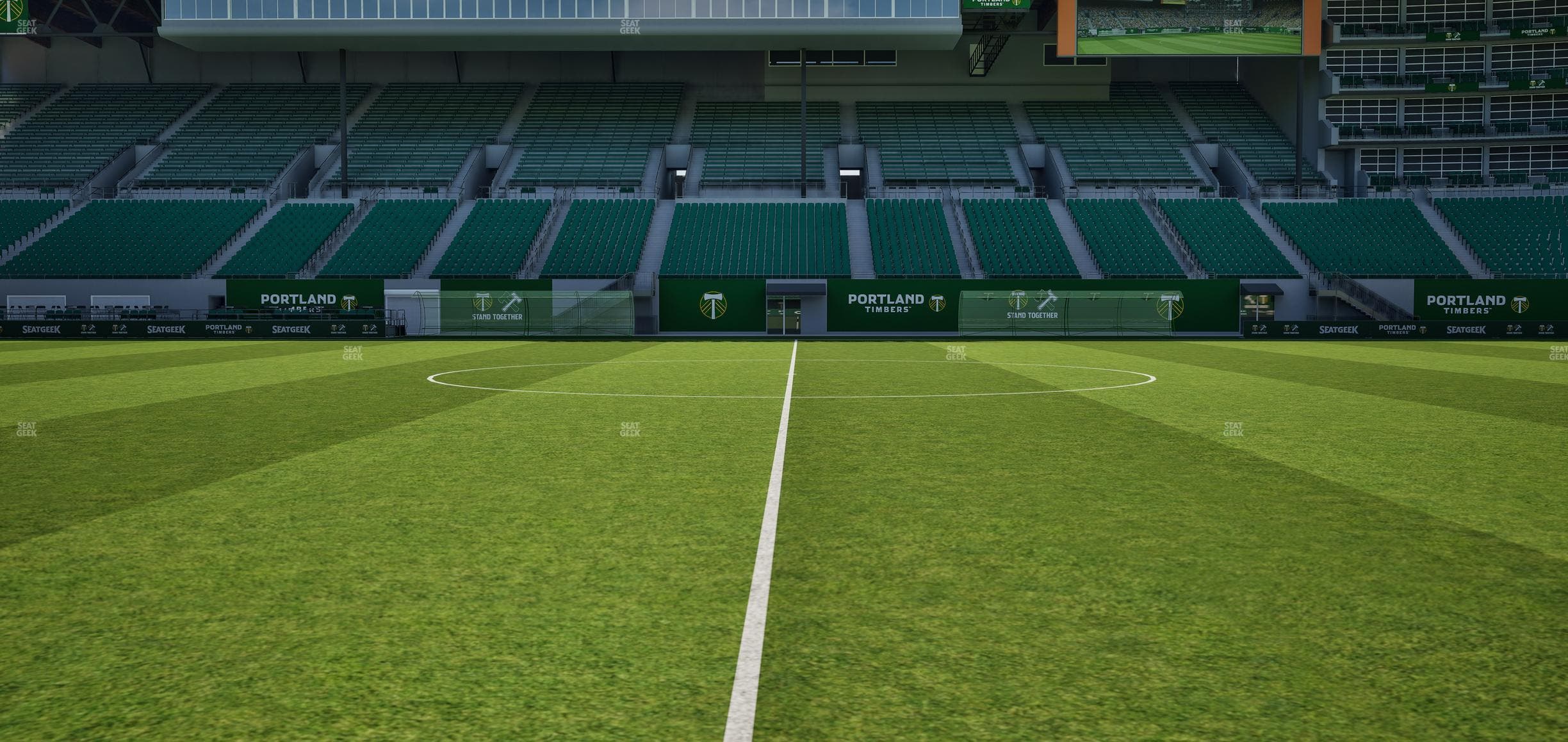 Providence Park - Section Field Seats Seat View