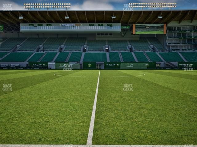 Providence Park - Section Field Seats Seat View