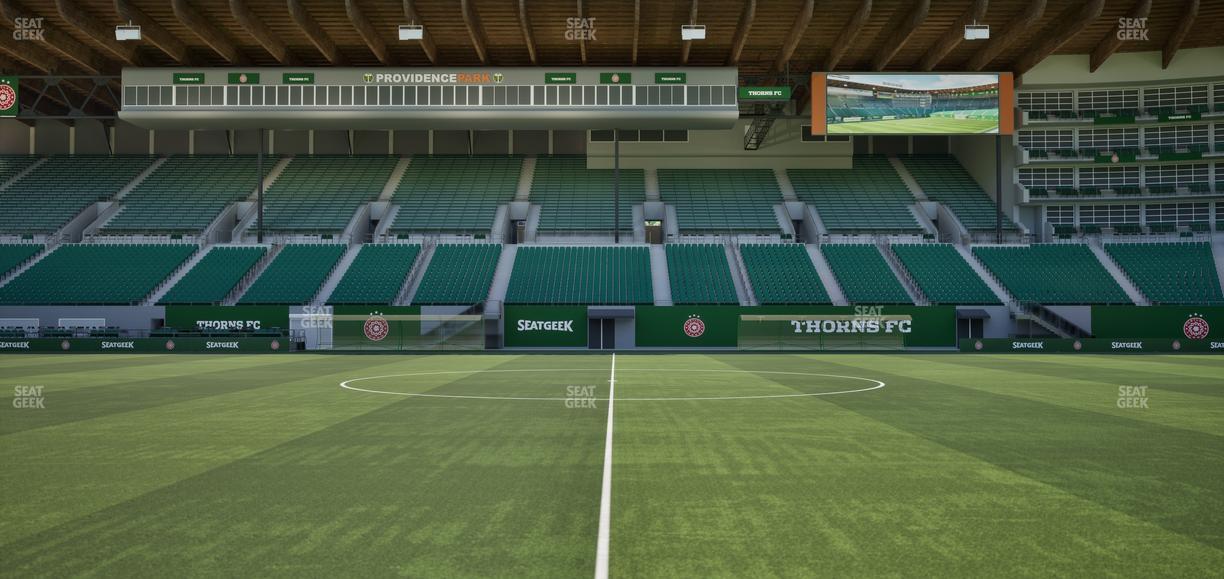 Providence Park - Section Field Seats Seat View