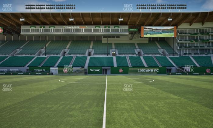Providence Park - Section Field Seats Seat View