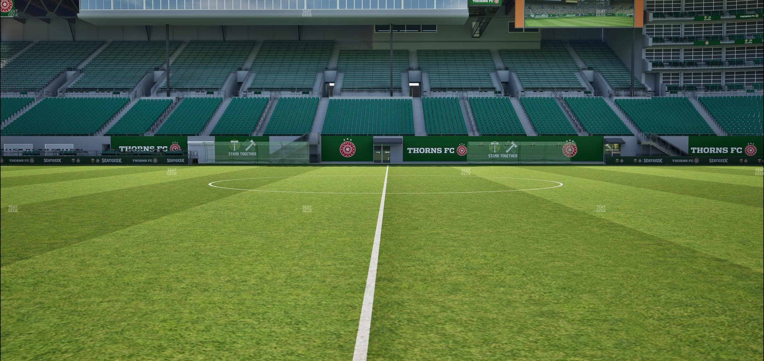 Providence Park - Section Field Seats Seat View