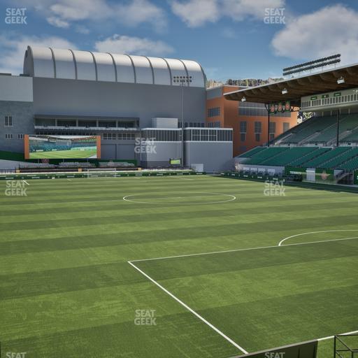Providence Park - Section Ga Supporters Seat View