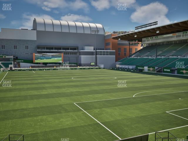 Providence Park - Section Ga Supporters Seat View