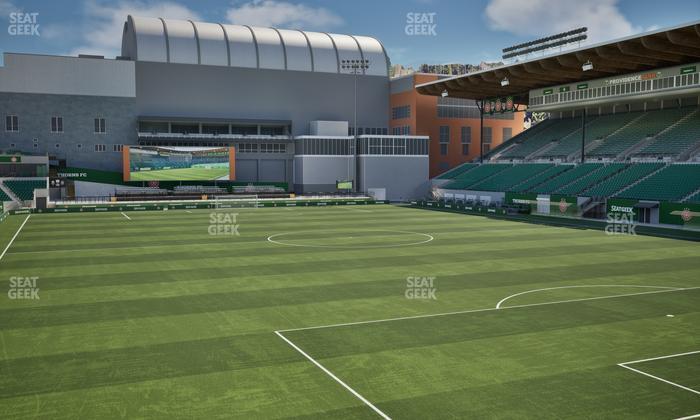 Providence Park - Section Ga Supporters Seat View