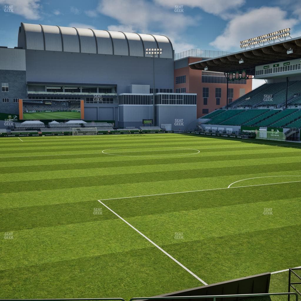 Providence Park - Section Ga Supporters Seat View