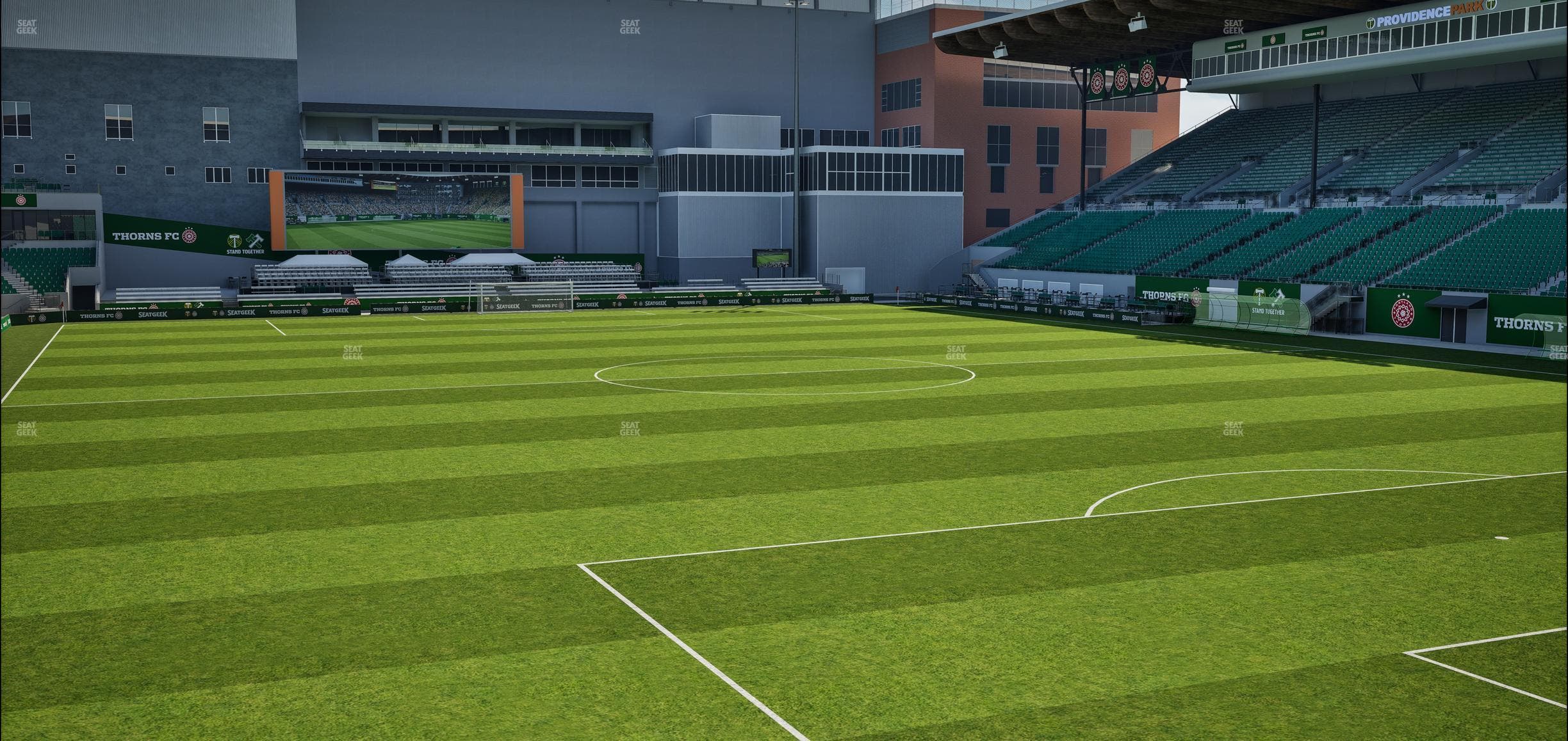 Providence Park - Section Ga Supporters Seat View