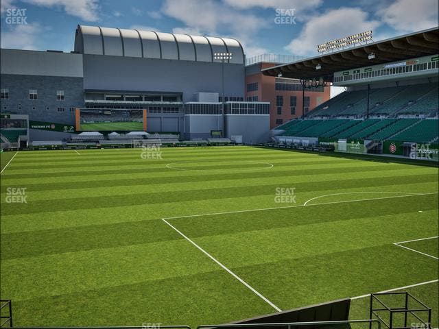 Providence Park - Section Ga Supporters Seat View