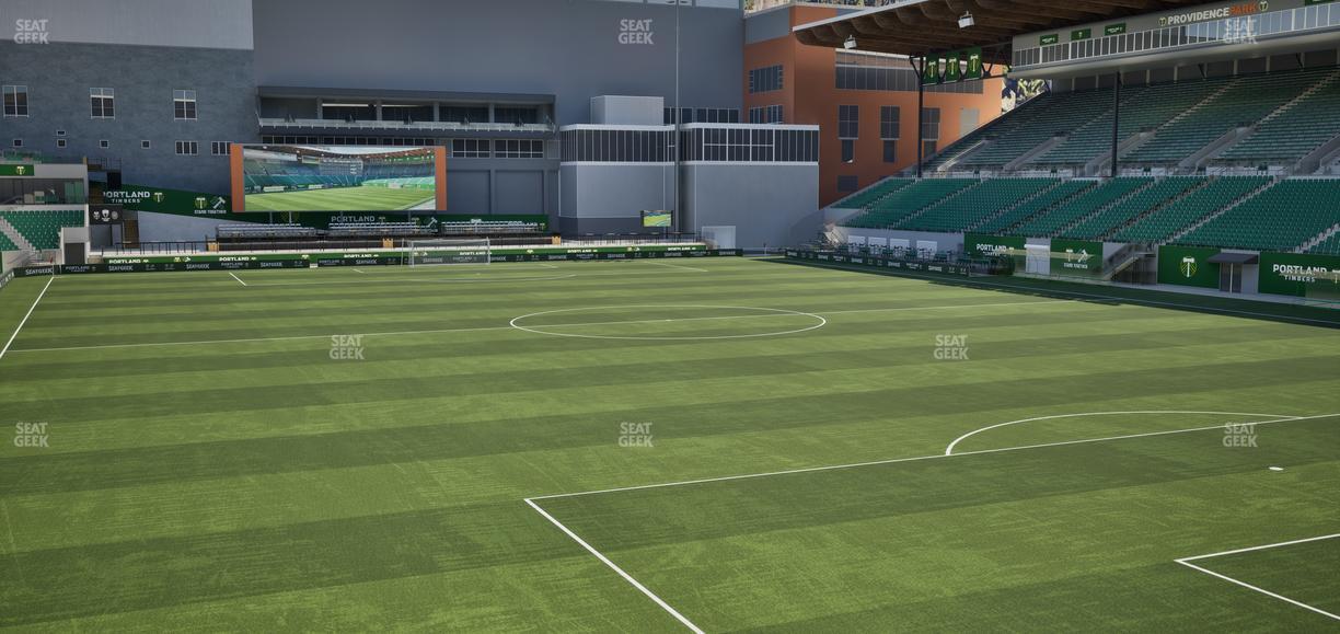 Providence Park - Section Ga Supporters Seat View