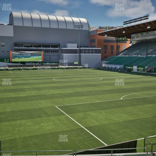 Providence Park - Section Ga Supporters Seat View
