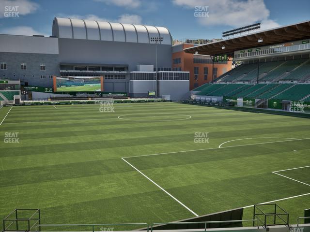 Providence Park - Section Ga Supporters Seat View