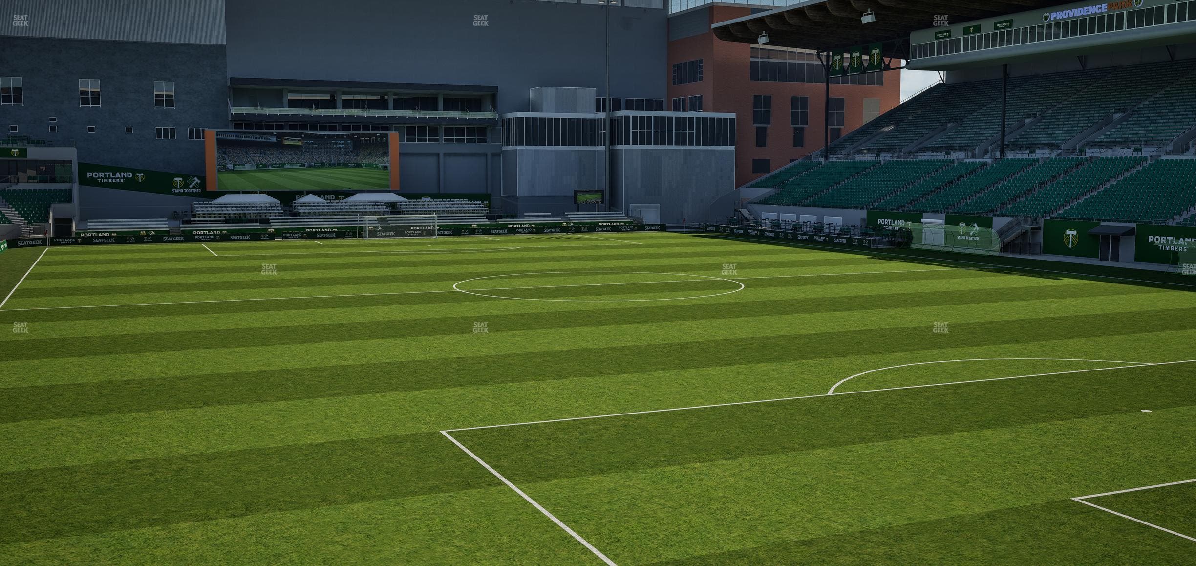 Providence Park - Section Ga Supporters Seat View