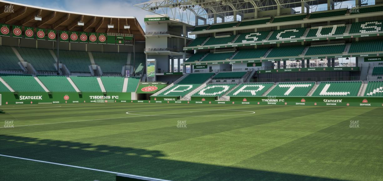 Providence Park - Section Lexus Lounge B 2 Seat View