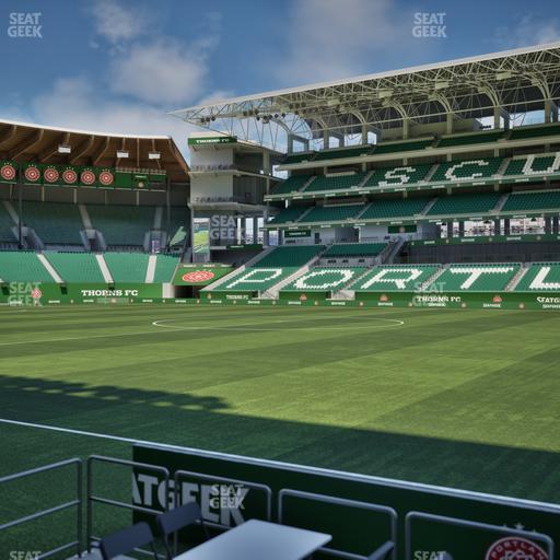 Providence Park - Section Lexus Lounge B 2 Seat View