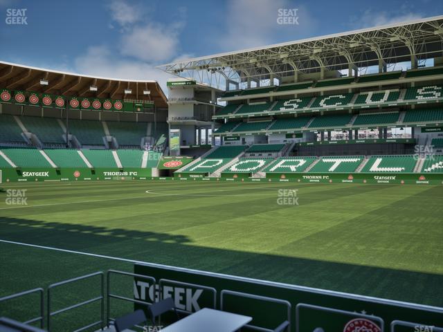 Providence Park - Section Lexus Lounge B 2 Seat View