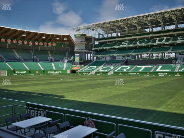 Providence Park - Section Lexus Lounge C 2 Seat View