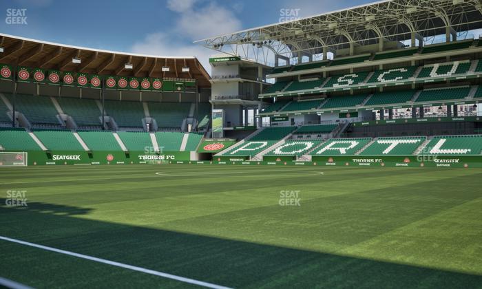 Providence Park - Section Lexus Lounge D 1 Seat View