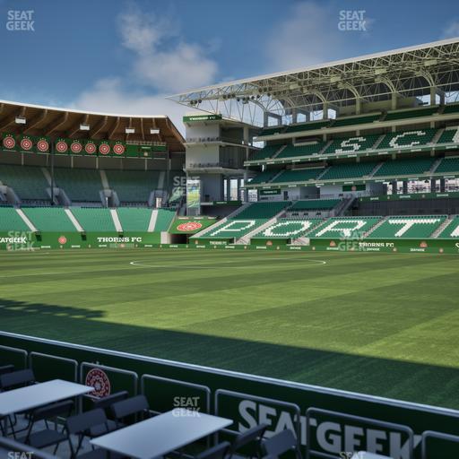 Providence Park - Section Lexus Lounge D 2 Seat View