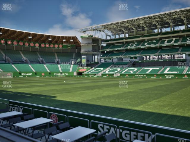 Providence Park - Section Lexus Lounge D 2 Seat View