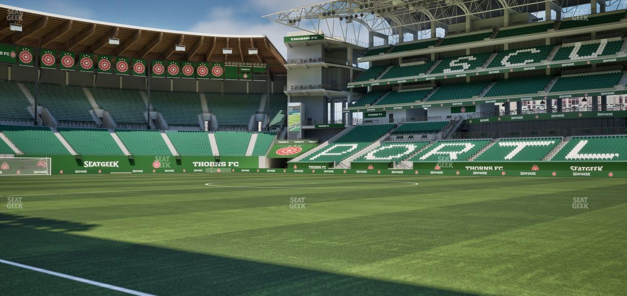 Providence Park - Section Lexus Lounge E 1 Seat View