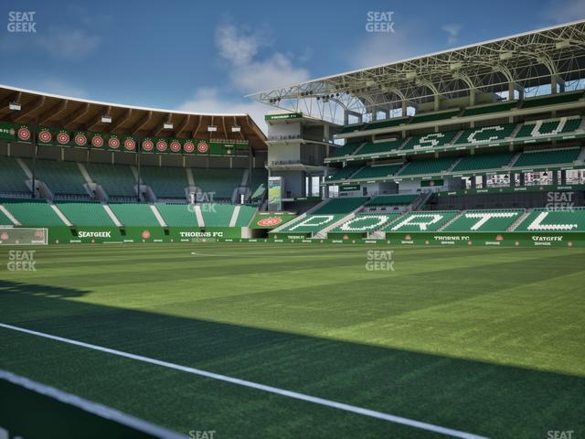 Providence Park - Section Lexus Lounge E 1 Seat View