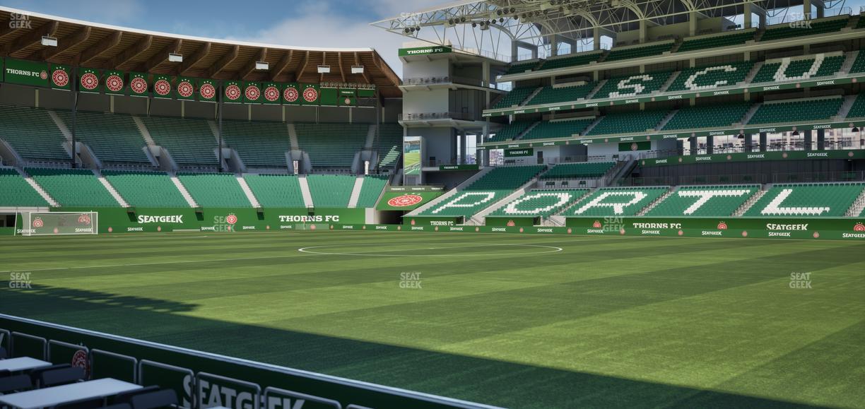 Providence Park - Section Lexus Lounge E 2 Seat View