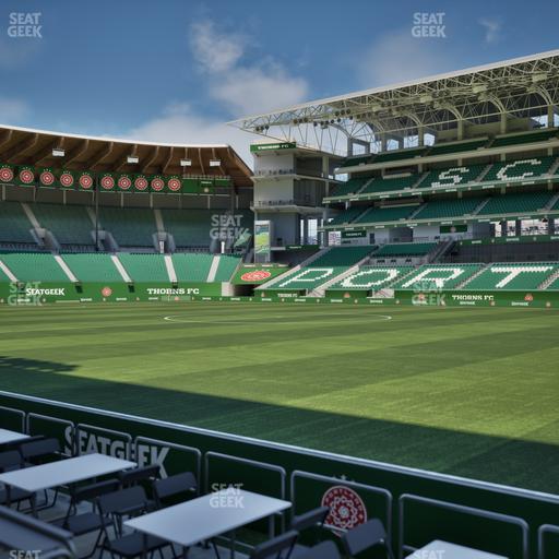 Providence Park - Section Lexus Lounge E 2 Seat View