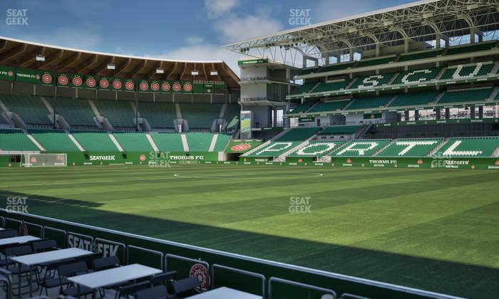 Providence Park - Section Lexus Lounge F 2 Seat View