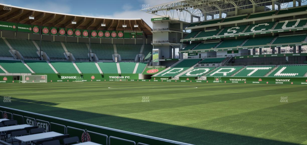 Providence Park - Section Lexus Lounge G 2 Seat View