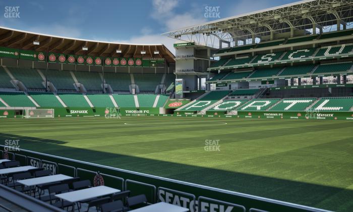 Providence Park - Section Lexus Lounge G 2 Seat View