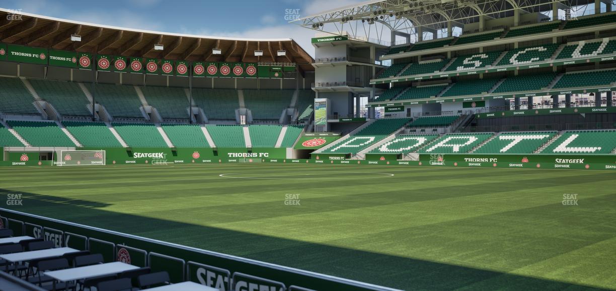 Providence Park - Section Lexus Lounge H 2 Seat View
