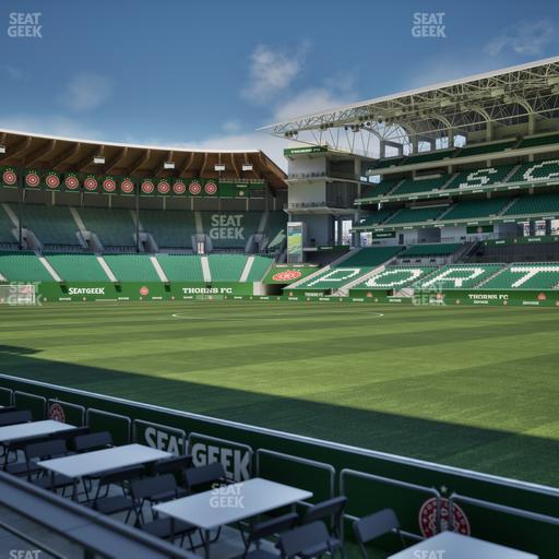 Providence Park - Section Lexus Lounge H 2 Seat View