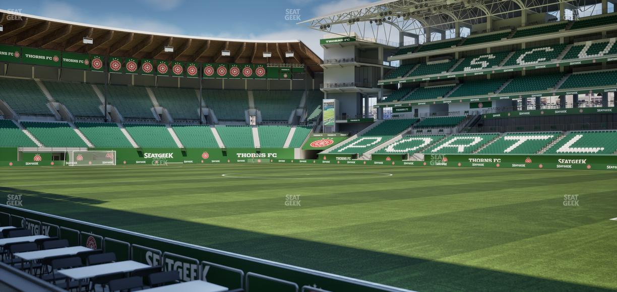 Providence Park - Section Lexus Lounge J 2 Seat View