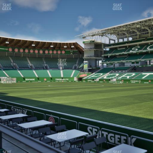 Providence Park - Section Lexus Lounge K 2 Seat View