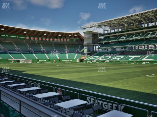 Providence Park - Section Lexus Lounge K 2 Seat View Providence Park - Section Lexus Lounge K 2 Seat View