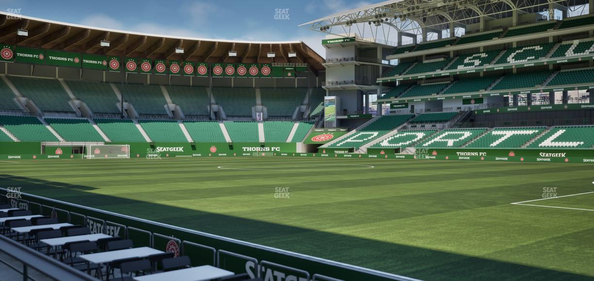 Providence Park - Section Lexus Lounge L 2 Seat View