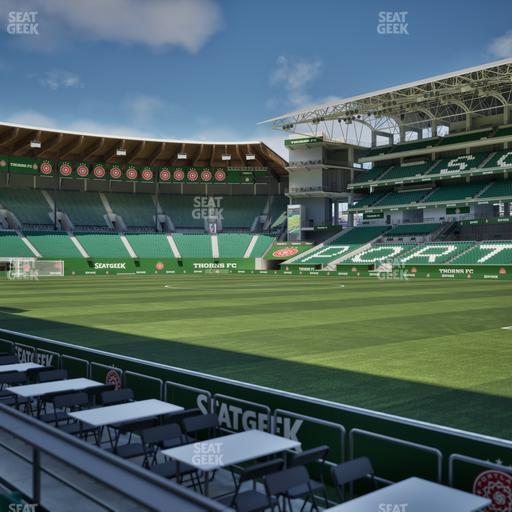 Providence Park - Section Lexus Lounge L 2 Seat View