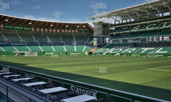 Providence Park - Section Lexus Lounge L 2 Seat View