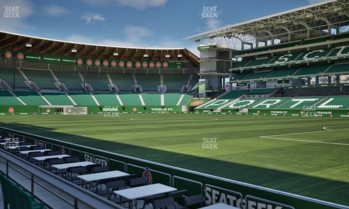 Providence Park - Section Lexus Lounge M 2 Seat View