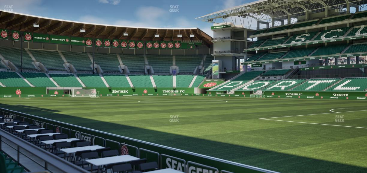 Providence Park - Section Lexus Lounge N 2 Seat View
