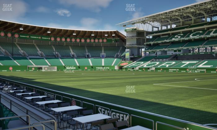 Providence Park - Section Lexus Lounge N 2 Seat View
