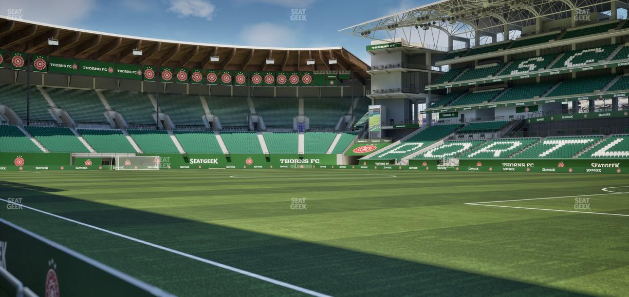 Providence Park - Section Lexus Lounge R 1 Seat View